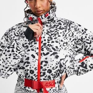 ASOS 4505 ski printed jacket in mono animal